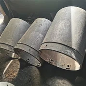 Μεγάλα ανθεκτικά στη θερμότητα χυτοσίδηρος χαλύβδινου σωλήνα